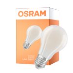 Osram Classic LED E27 Peer Filament Mat 3.8W 806lm - 840 Koel Wit | Dimbaar - Vervangt 60W