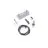 Bright Choice 1-Fase Rail Ophangset 2m Wit