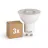 Voordeelpak 3x Sylvania RefLED ES50 LED Spot GU10 PAR16 345lm 36D - 840 Koel Wit | Vervangt 35W